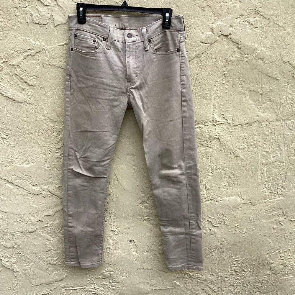 Levi's jeans denim mens 510 tan 29 x 30